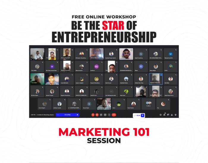 “Be The Star of Entrepreneurship” Mentorship Sessions: Marketing 101